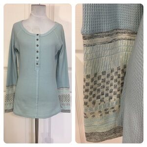 NWT! Sundance thermal with printed cuff